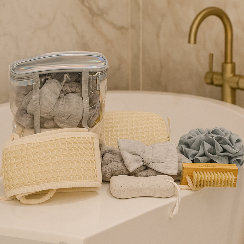 JOYSO™ Travel Bath Exfoliating Spa Gift Set