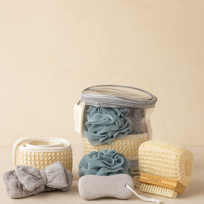 JOYSO™ Travel Bath Exfoliating Spa Gift Set