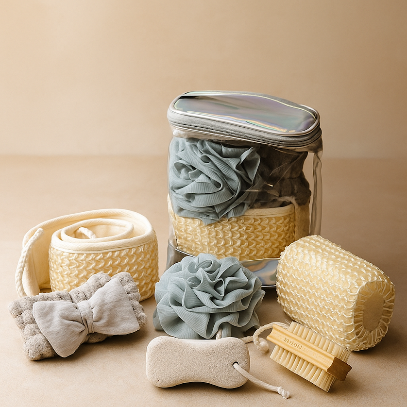 JOYSO™ Travel Bath Exfoliating Spa Gift Set