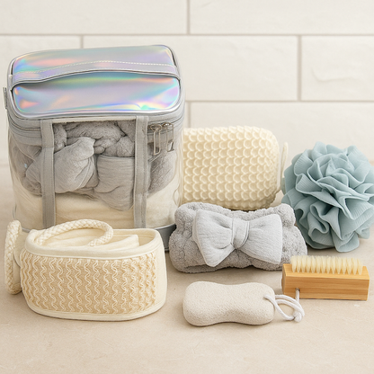 JOYSO™ Travel Bath Exfoliating Spa Gift Set