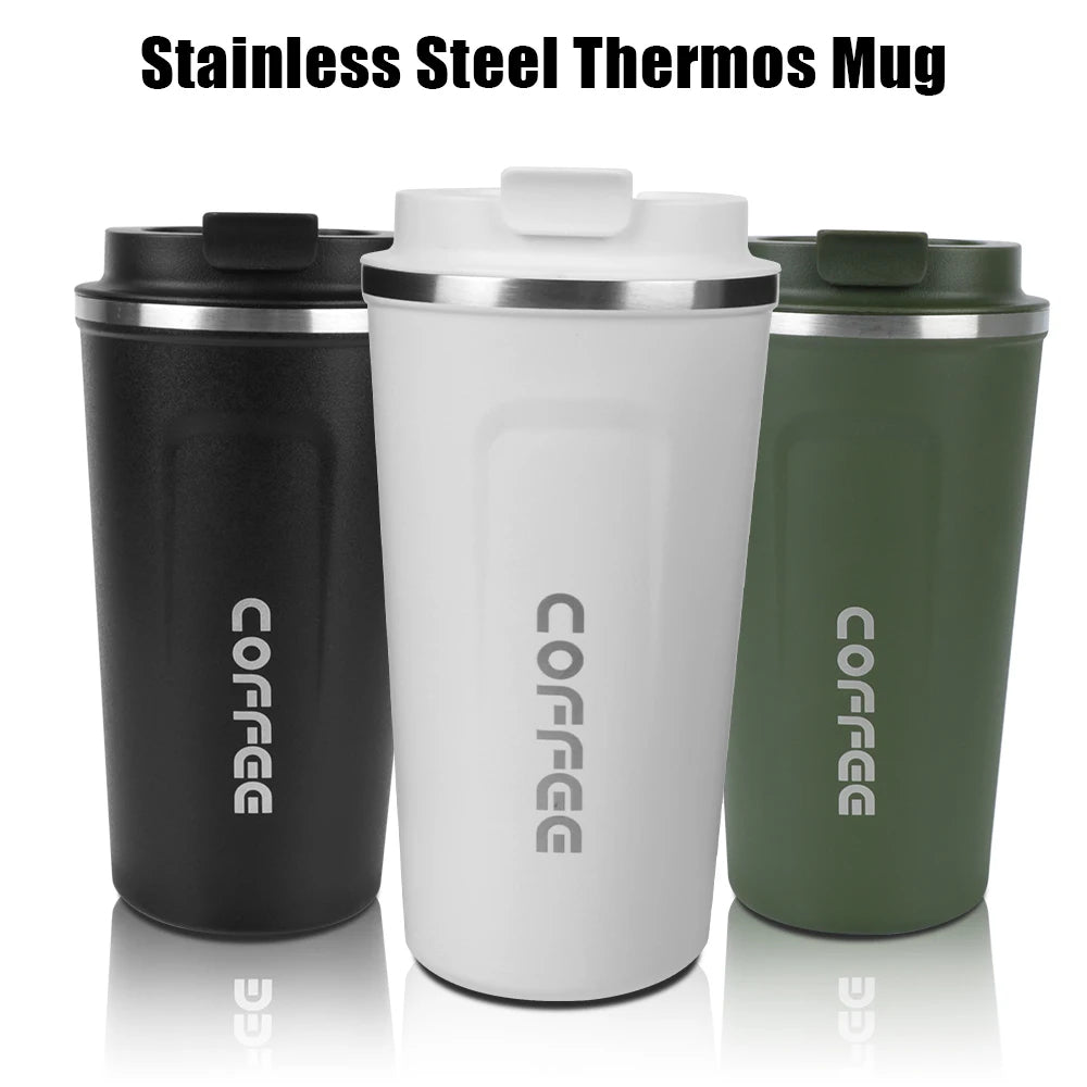 JOYSO™ Stainless Steel Insulated Travel Coffee Mug