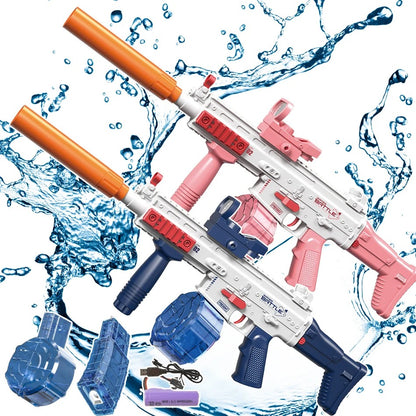 JOYSO™ Electric Water Rifle with Drum & Clip Magazine