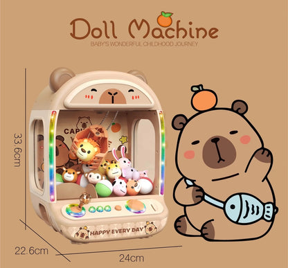 JOYSO™ Bear Mini Claw Machine Toy with Lights & Music