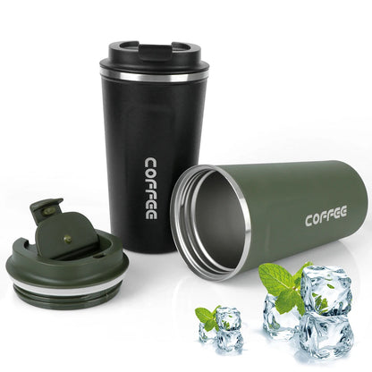 JOYSO™ Stainless Steel Insulated Travel Coffee Mug