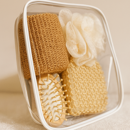 JOYSO™ Jute Loofah Back Scrubber with Handles