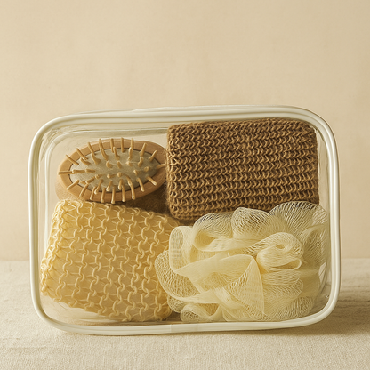 JOYSO™ Jute Loofah Back Scrubber with Handles
