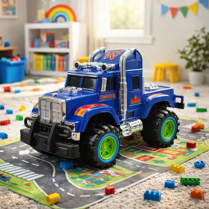 JOYSO™ Big Wheel Monster Construction Truck Toy for Kids