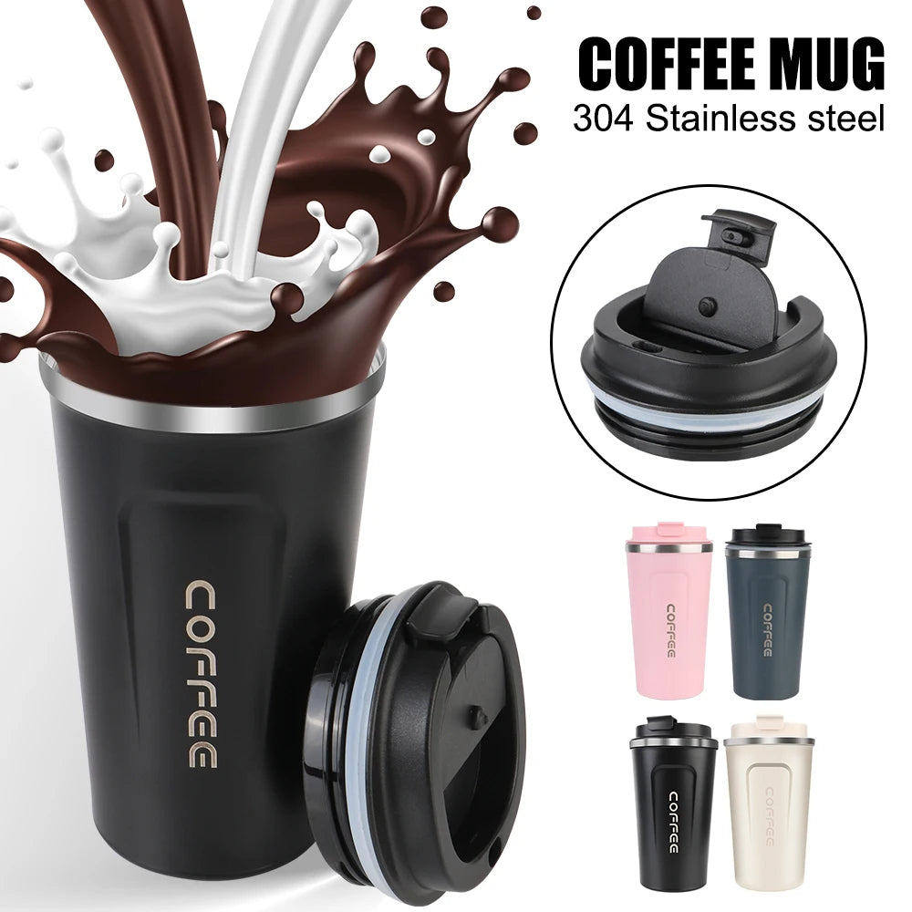 JOYSO™ Stainless Steel Insulated Travel Coffee Mug