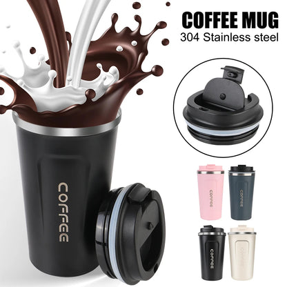 JOYSO™ Stainless Steel Insulated Travel Coffee Mug