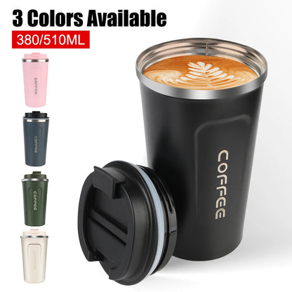 JOYSO™ Stainless Steel Insulated Travel Coffee Mug