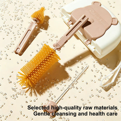 JOYSO™ 6-in-1 Portable Baby Bottle Cleaning Brush Kit