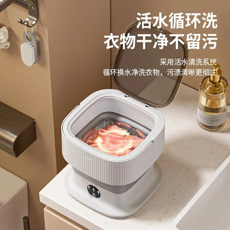 JOYSO™ 10L Portable Foldable Mini Washing Machine