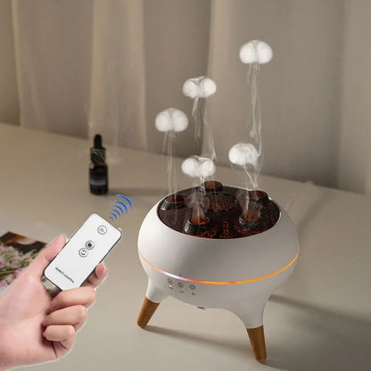 JOYSO™ Jellyfish Aroma Diffuser with LED & Sound Pickup