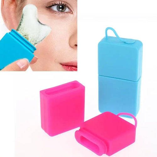 JOYSO™ Gua Sha Silicone Ice Face Roller – Cold Therapy
