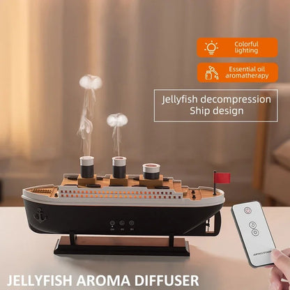 JOYSO™ Ocean Liner Aroma Diffuser with LED Night Light