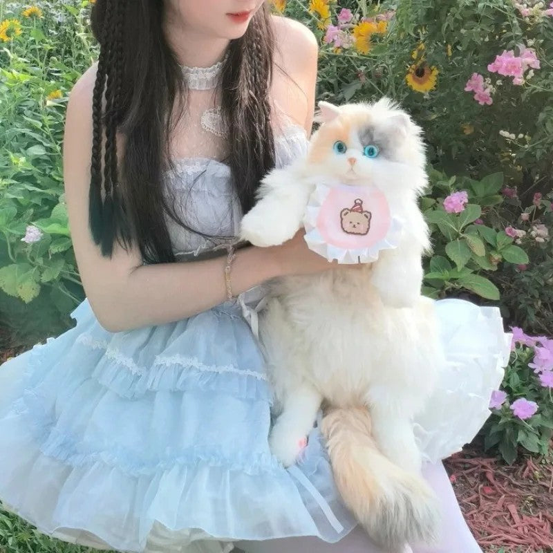 JOYSO™ Cute Plush Cat Backpack for Girls – Kawaii Style