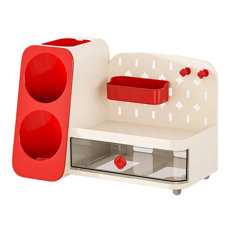 JOYSO™ Desktop Organizer with Pen Holder & Book Stand