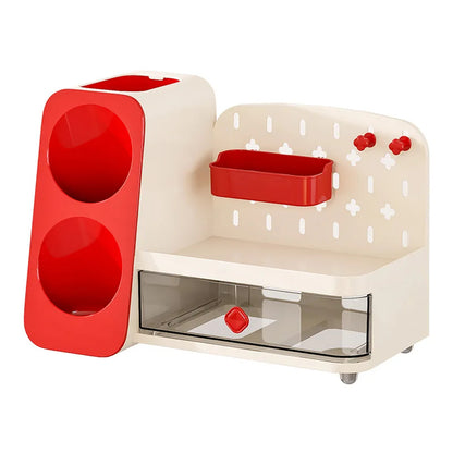 JOYSO™ Desktop Organizer with Pen Holder & Book Stand