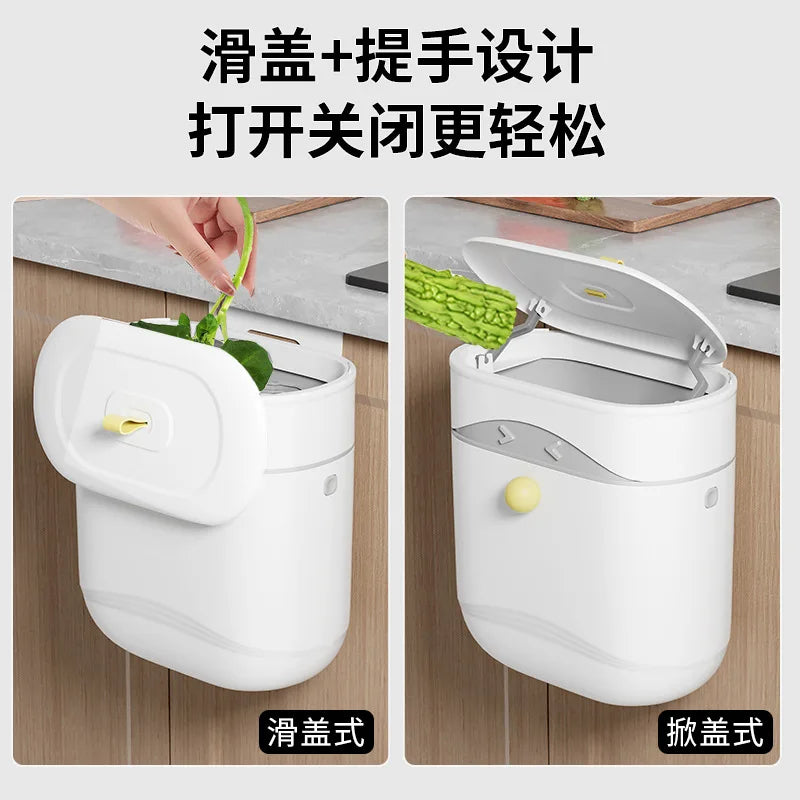 JOYSO™ Wall Mounted Hanging Trash Can for Kitchen