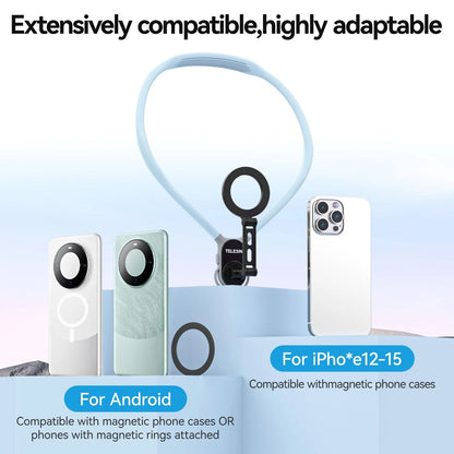 JOYSO™ 360° Neck Phone Holder for Vlogging & POV
