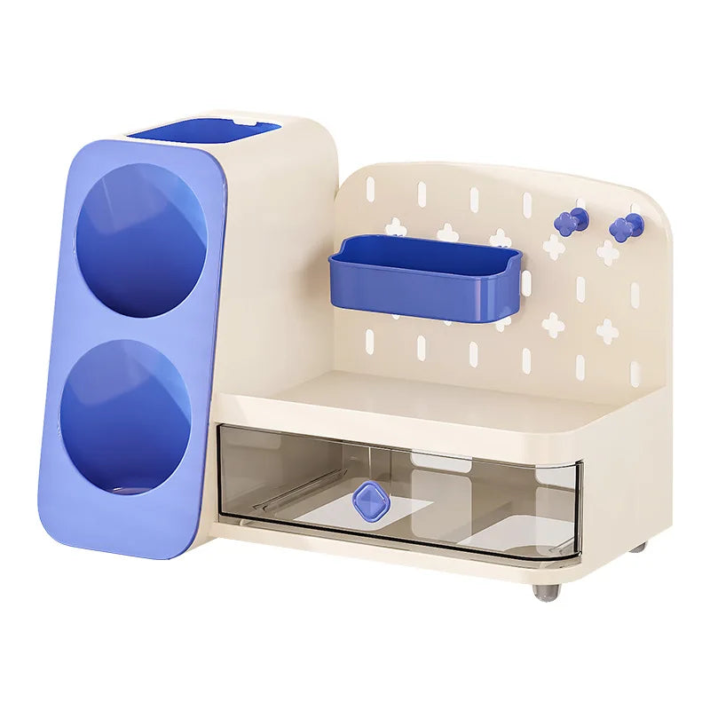 JOYSO™ Desktop Organizer with Pen Holder & Book Stand