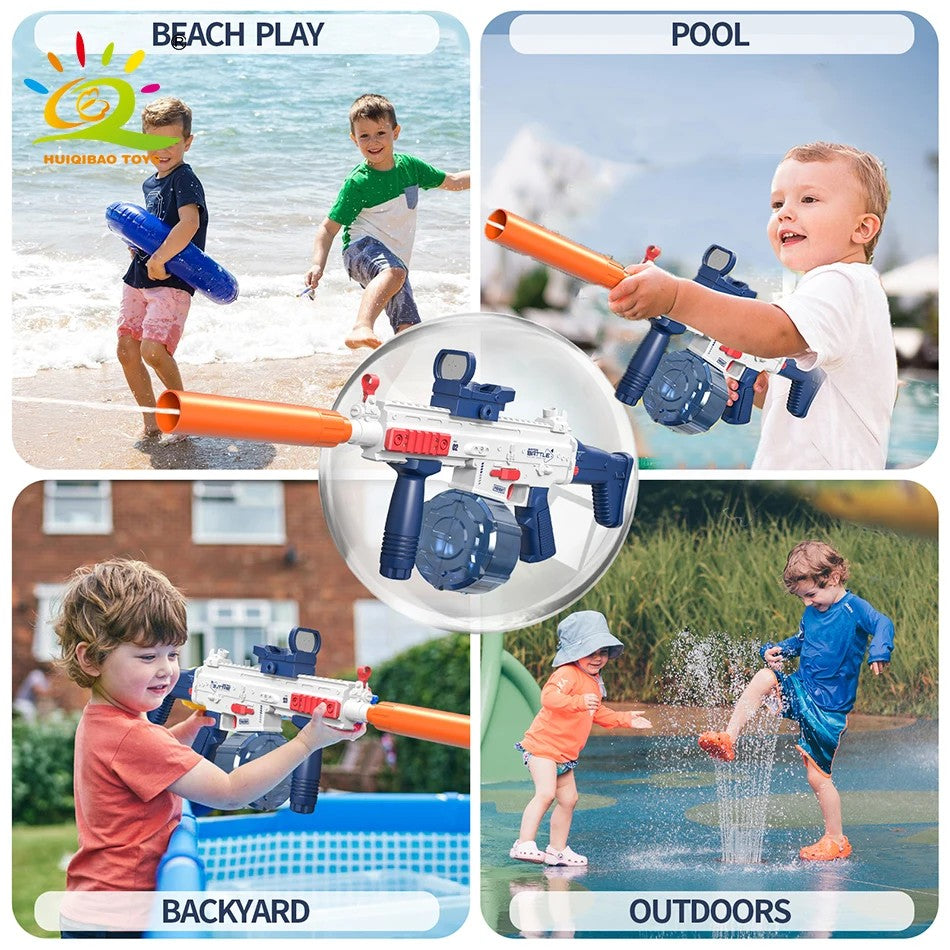 JOYSO™ Electric Water Rifle with Drum & Clip Magazine