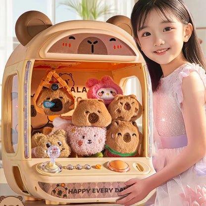 JOYSO™ Bear Mini Claw Machine Toy with Lights & Music