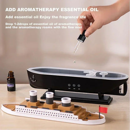 JOYSO™ Ocean Liner Aroma Diffuser with LED Night Light