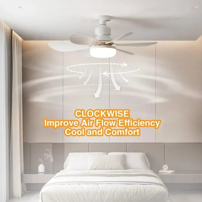 JOYSO™ 20.5 Inch Ceiling Fan with LED & Remote Control