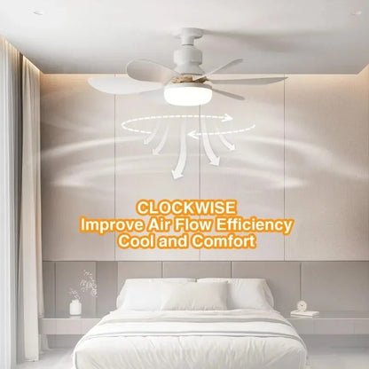 JOYSO™ 20.5 Inch Ceiling Fan with LED & Remote Control