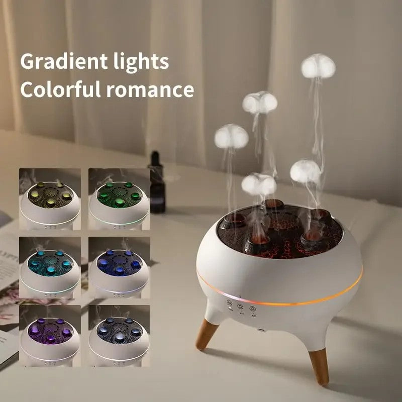 JOYSO™ Jellyfish Aroma Diffuser with LED & Sound Pickup