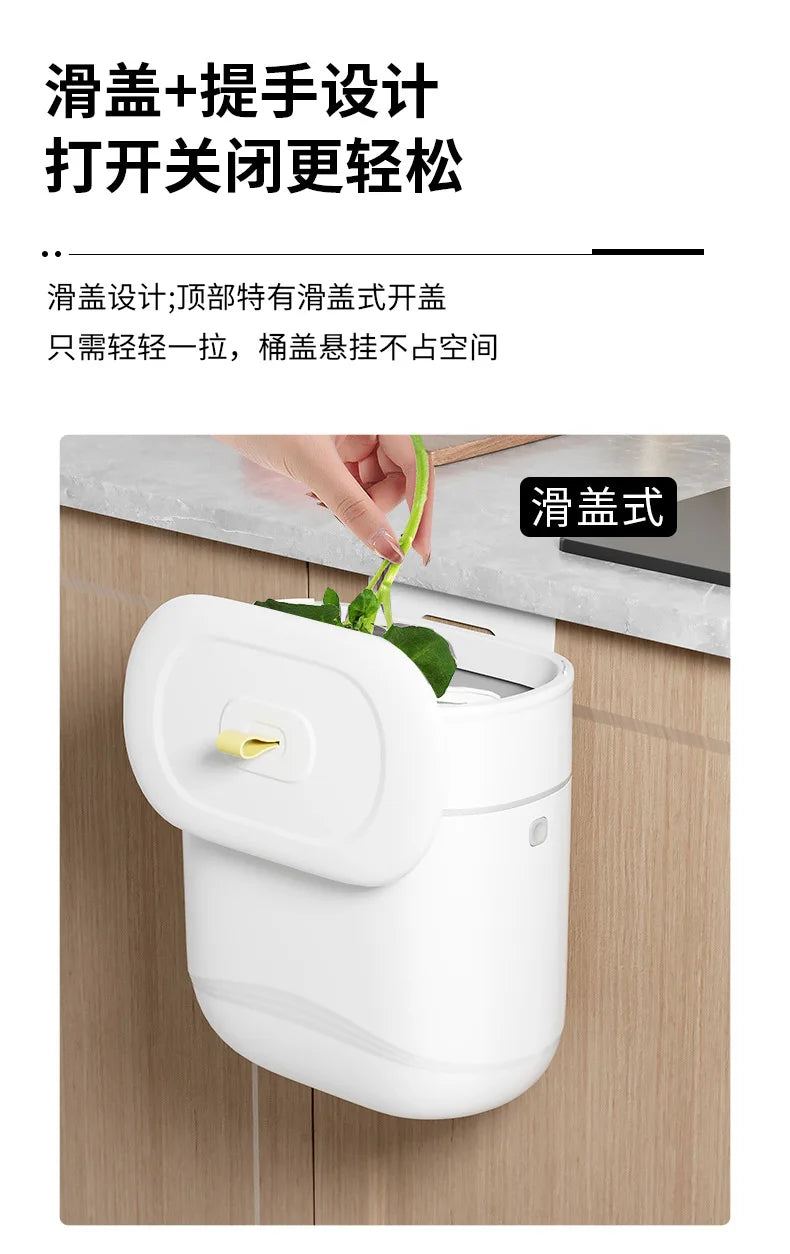 JOYSO™ Wall Mounted Hanging Trash Can for Kitchen