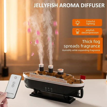 JOYSO™ Ocean Liner Aroma Diffuser with LED Night Light
