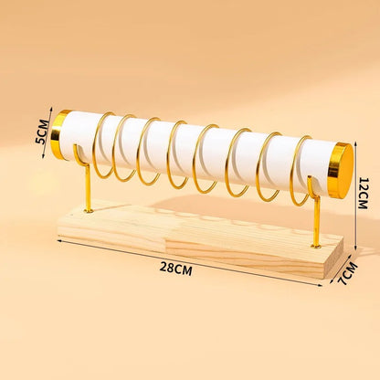 JOYSO™ Gold Rim Bracelet & Jewelry Storage Rack