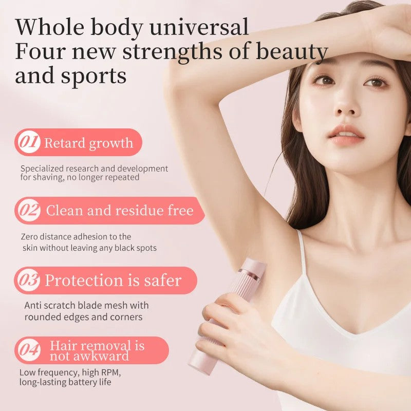 JOYSO™ 2-in-1 Electric Facial Hair Remover for Women