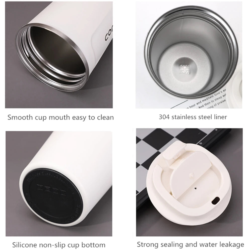 JOYSO™ Stainless Steel Insulated Travel Coffee Mug