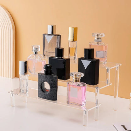 JOYSO™ Acrylic Clear Riser Display Stand – 1 to 4 Tier