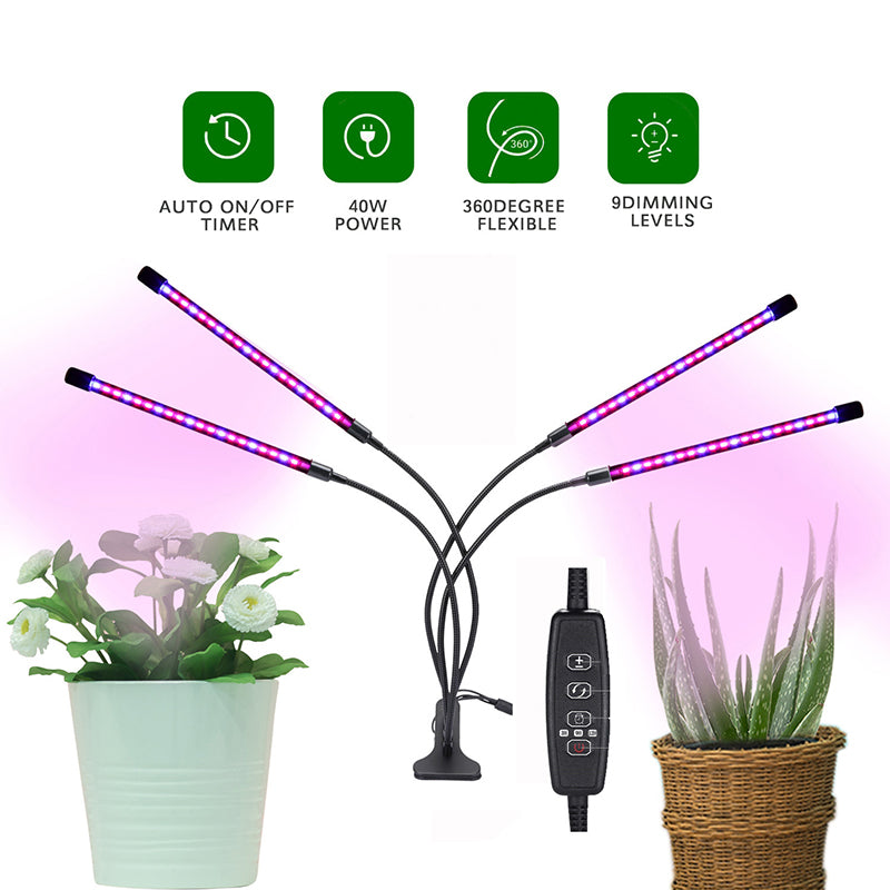 JOYSO™ 3-Color USB Dimmable Full Spectrum Grow Lamp