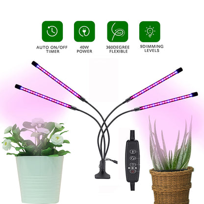 JOYSO™ 3-Color USB Dimmable Full Spectrum Grow Lamp