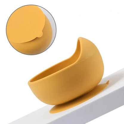 JOYSO™ BPA Free Silicone Baby Feeding Set – Bowl & Plate