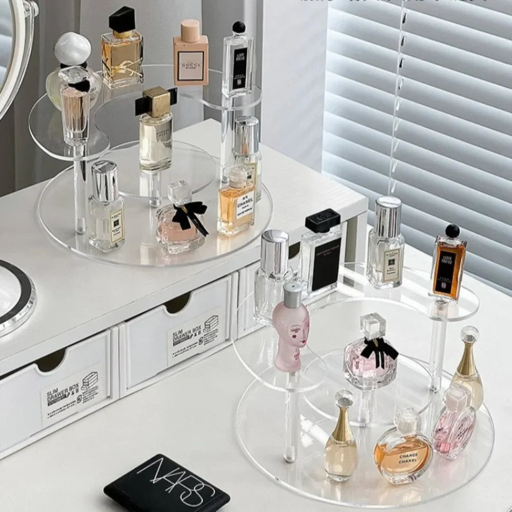 JOYSO™ 3-Layer Acrylic Cosmetic & Perfume Display Rack