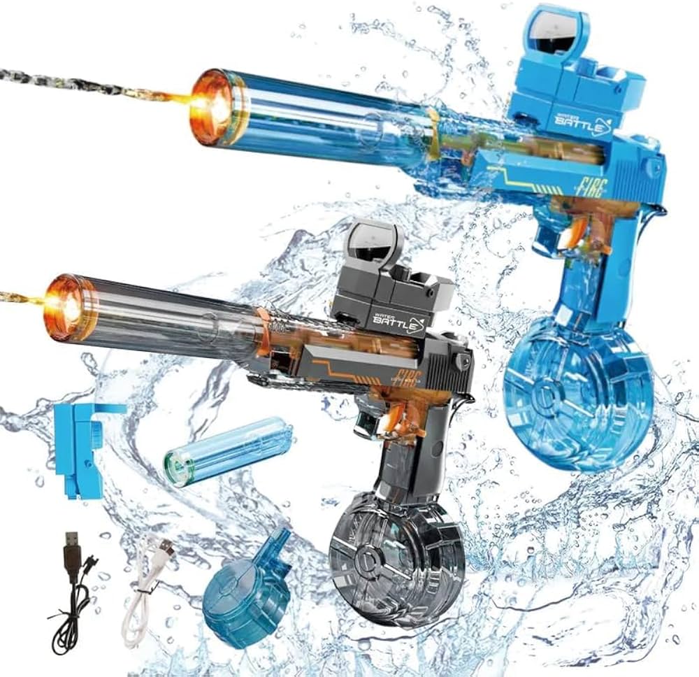 Desert Eagle Collaboration Edition Blue Electric Water Gun