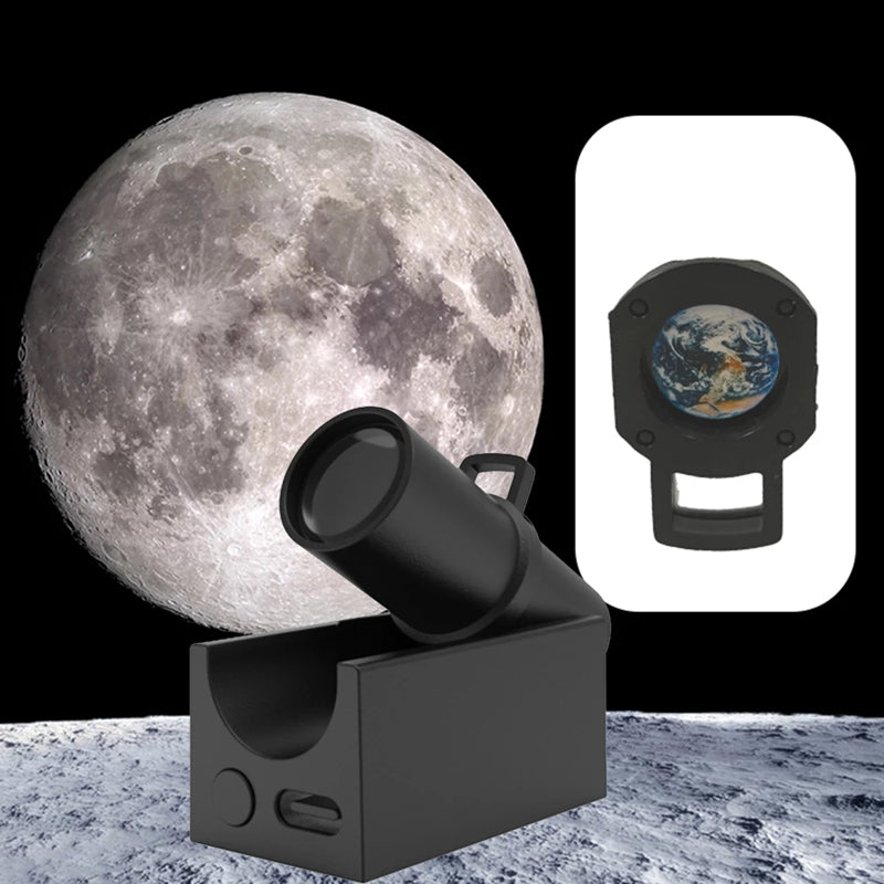 JOYSO™ Moon Earth Planet Night Light Projection Lamp