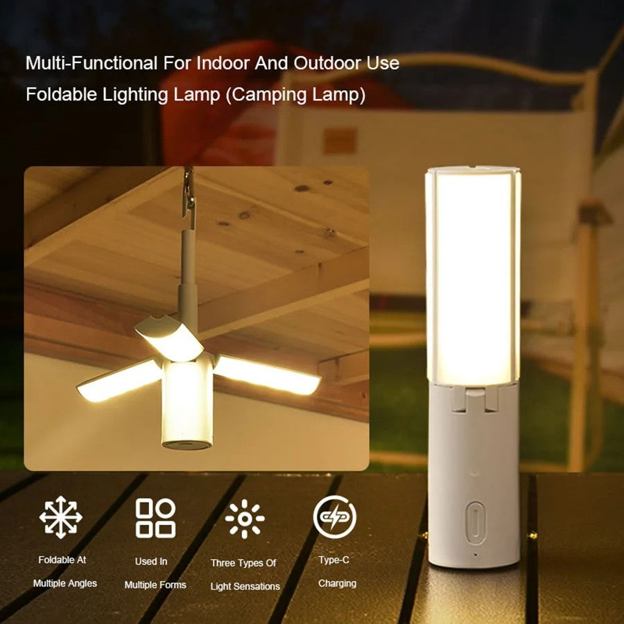 JOYSO™ Rechargeable Folding Camping Lantern – 3 Modes