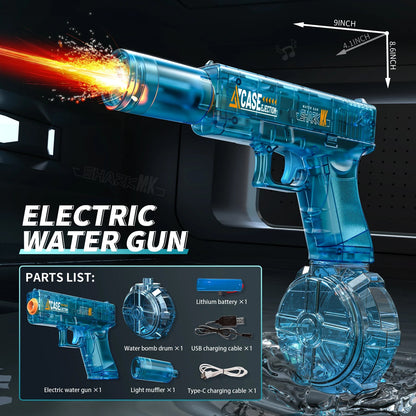JOYSO™ USB Rechargeable Electric Water Gun – Blue