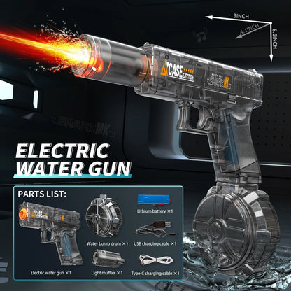 JOYSO™ USB Rechargeable Electric Water Gun – Blue