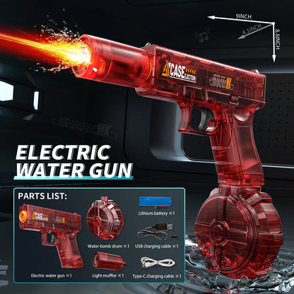 JOYSO™ USB Rechargeable Electric Water Gun – Blue