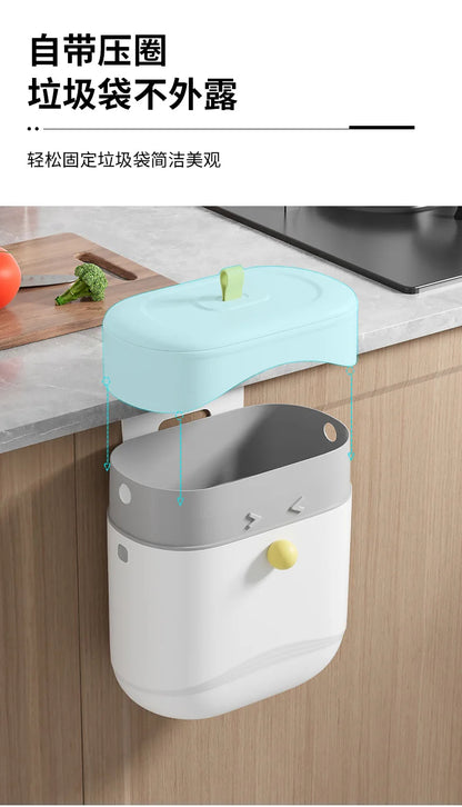 JOYSO™ Wall Mounted Hanging Trash Can for Kitchen