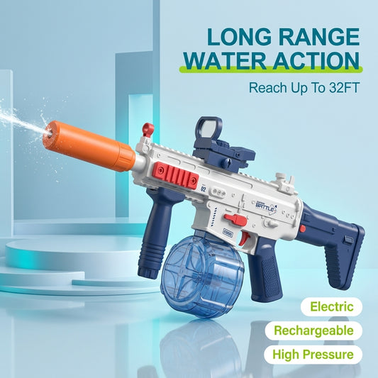 JOYSO™ Electric Water Rifle with Drum & Clip Magazine