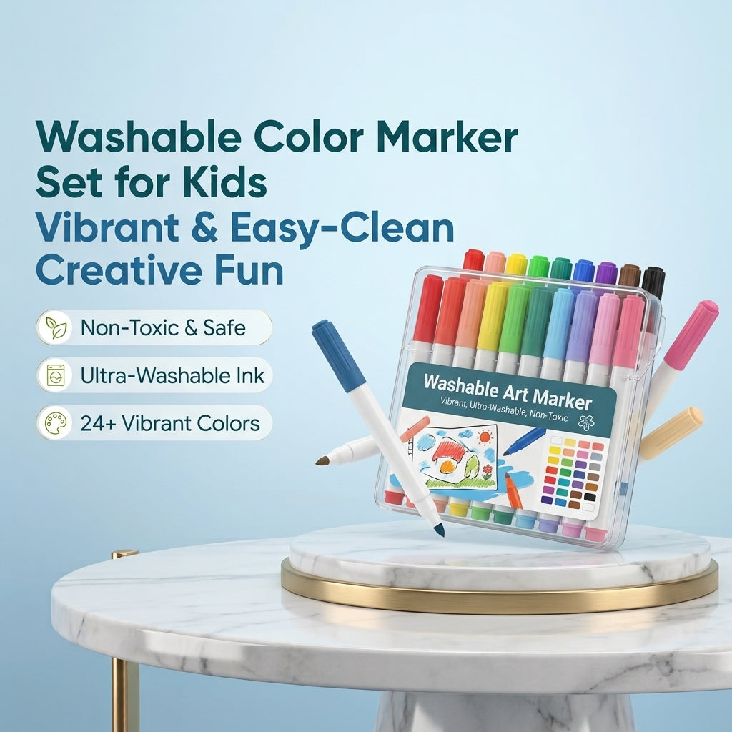 JOYSO™ Washable Color Marker Set for Kids